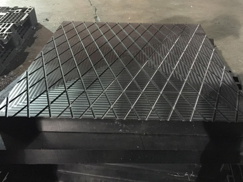 Peralatan Tugas Berat Tikar Jalan Komposit Tikar Rawa Tikar Sementara Tahan Lama Heavy Duty Equipment Composite Road Mat Durable Temporary Road Mat Swamp Mats